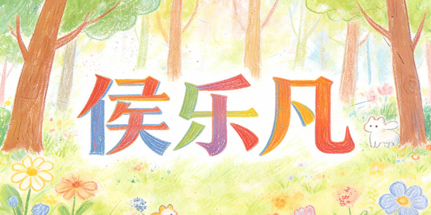 侯乐凡,乐是去声,凡是阴平,声调有变化,读起来顺口多了