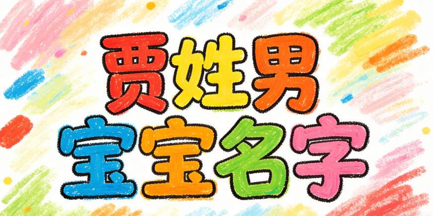 有寓意的贾姓男宝宝名字大全