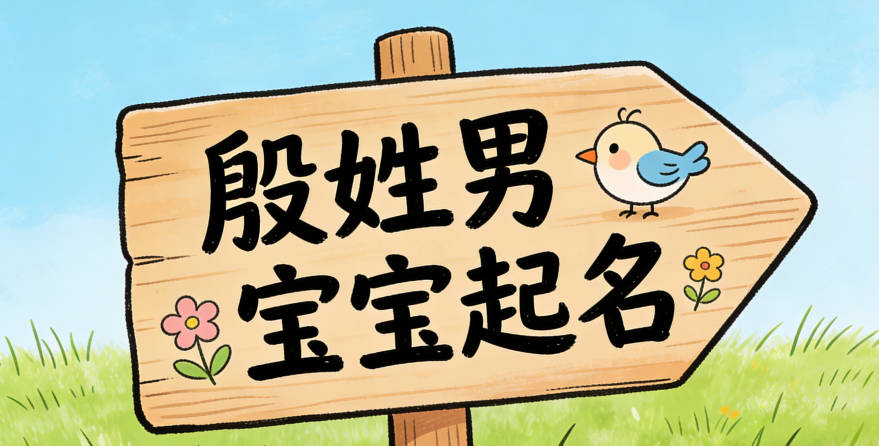 殷姓男宝宝起名顺口响亮