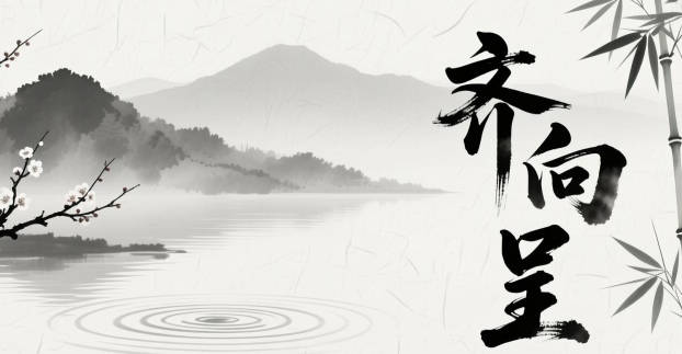 齐向呈,向呈寓意目标明确、积极展示自己