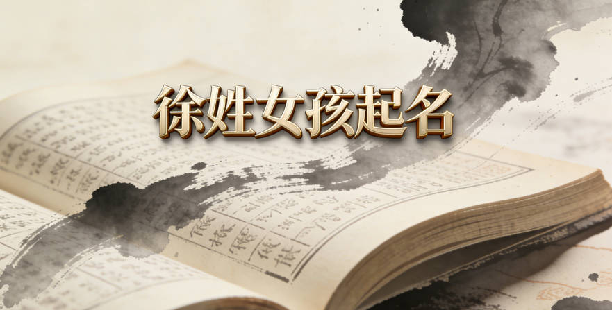 徐姓女孩起名大全