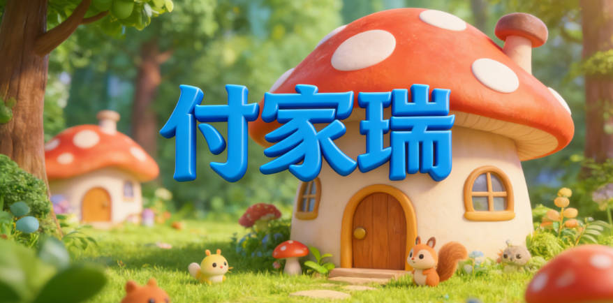 改成付家瑞，用方言念也觉得顺口