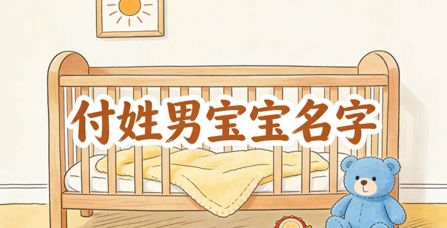 寓意吉祥的付姓男宝宝名字精选