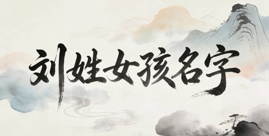 刘姓女孩名字大全