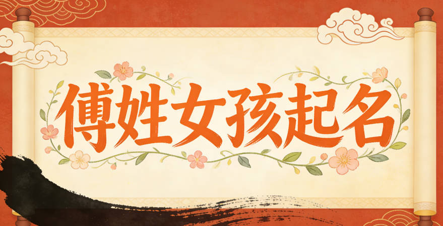 傅姓女孩起名大全