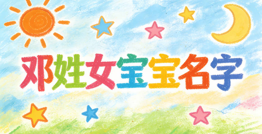 有寓意的邓姓女宝宝名字大全