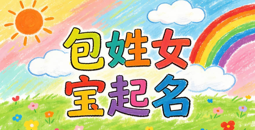 包姓女宝宝起名寓意好的名字推荐