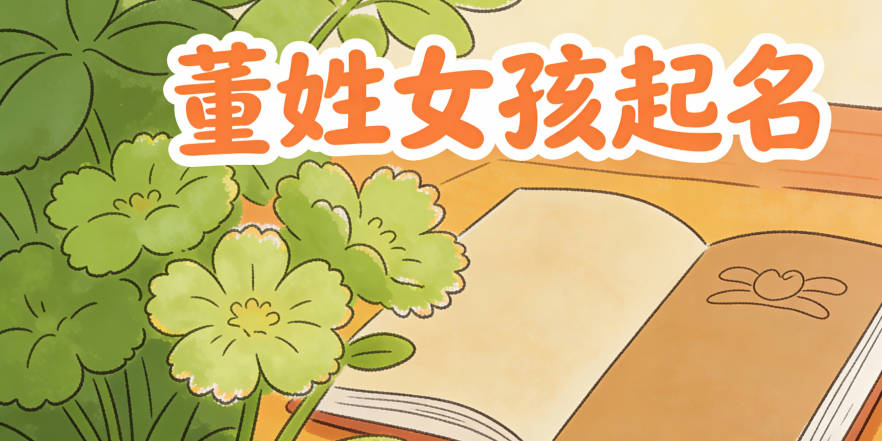 董姓女孩起名大全