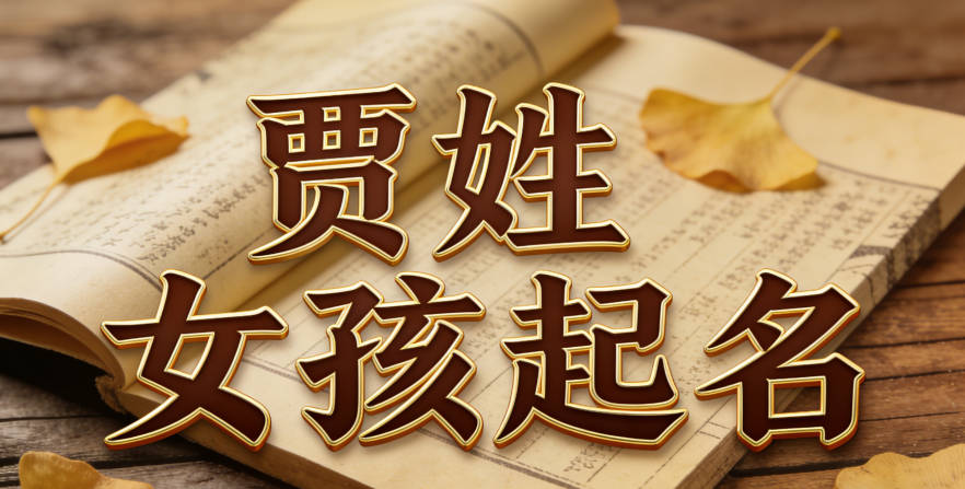 贾姓女孩起名大全