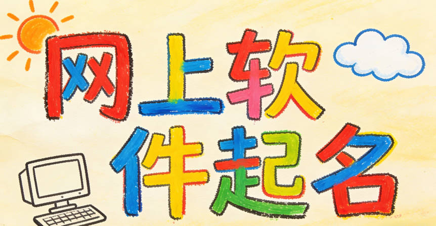 网上软件起名，重名率特别高