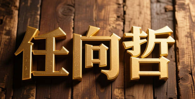 任向哲，读起来就很顺口