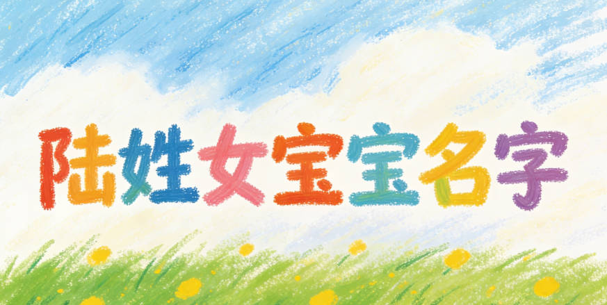 有寓意的陆姓女宝宝名字大全