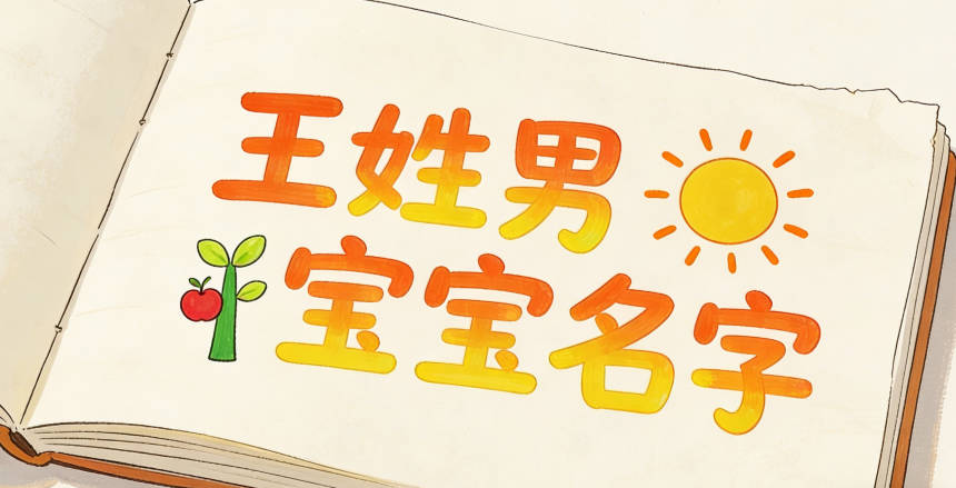 寓意吉祥的王姓男宝宝名字精选