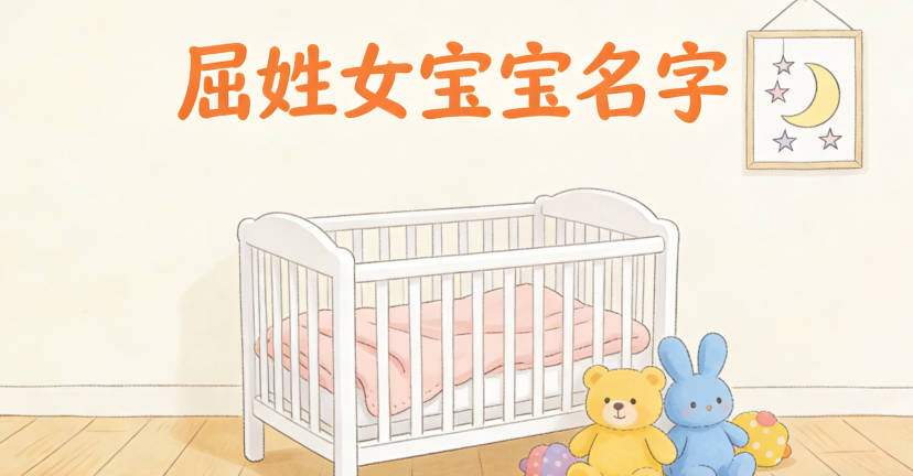 有寓意的屈姓女宝宝名字大全