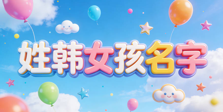 姓韩女孩名字大全