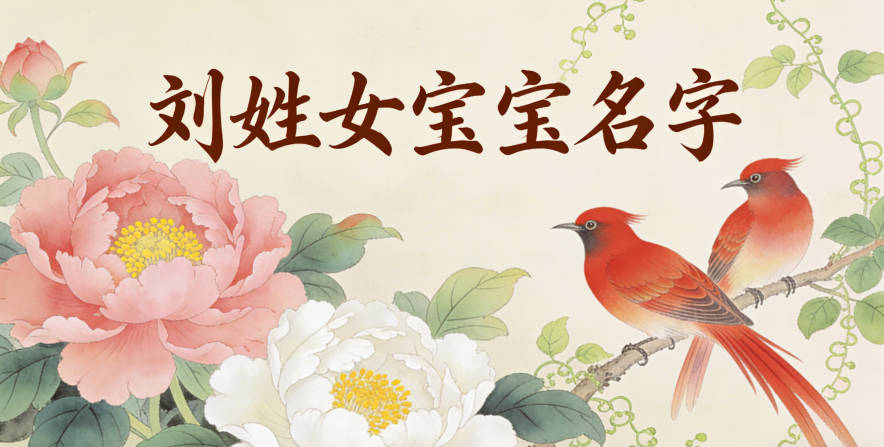 有文化底蕴的刘姓女宝宝名字