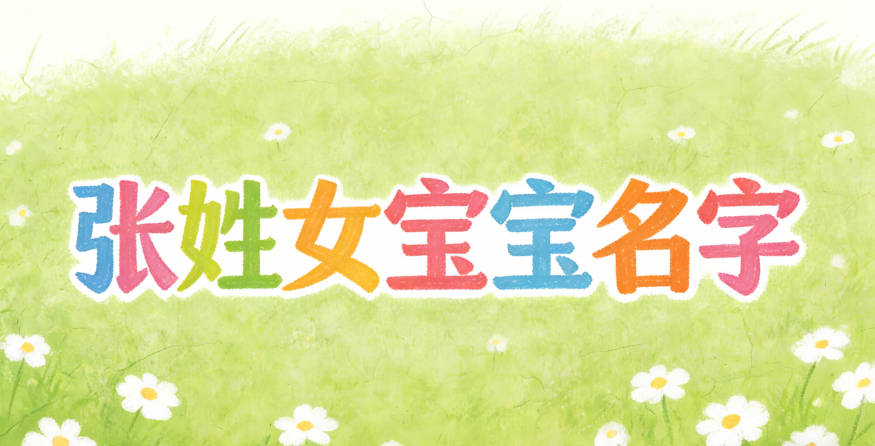 有诗意的张姓女宝宝名字