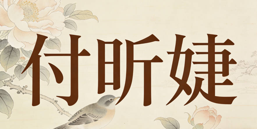 付昕婕是去声+阴平+阳平，流畅自然