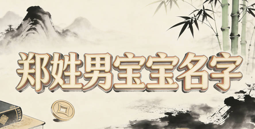 好听又顺口的郑姓男宝宝名字