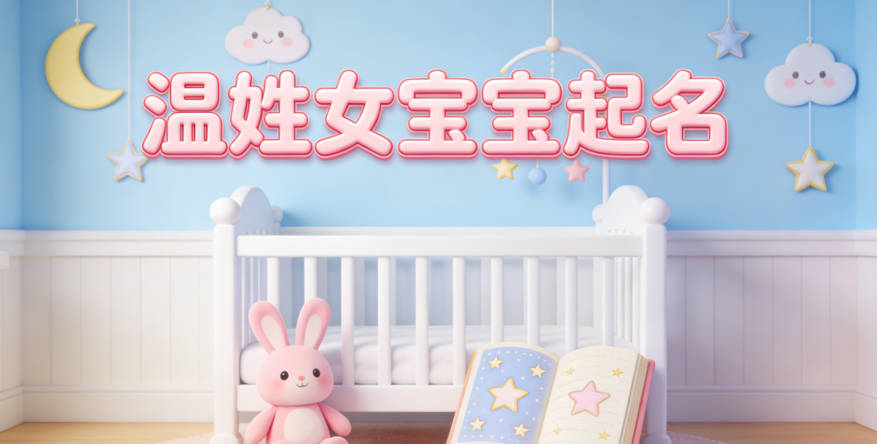 温姓女宝宝起名好听且顺口