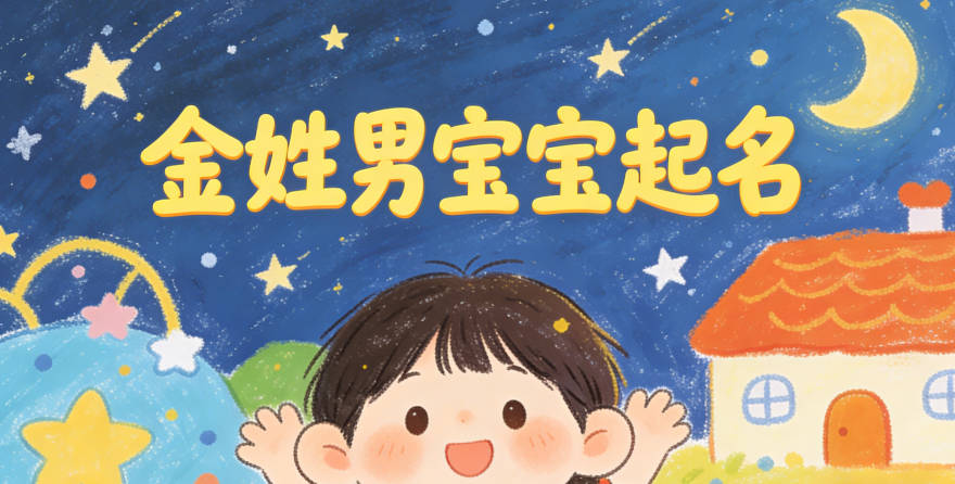 金姓男宝宝起名经典大气