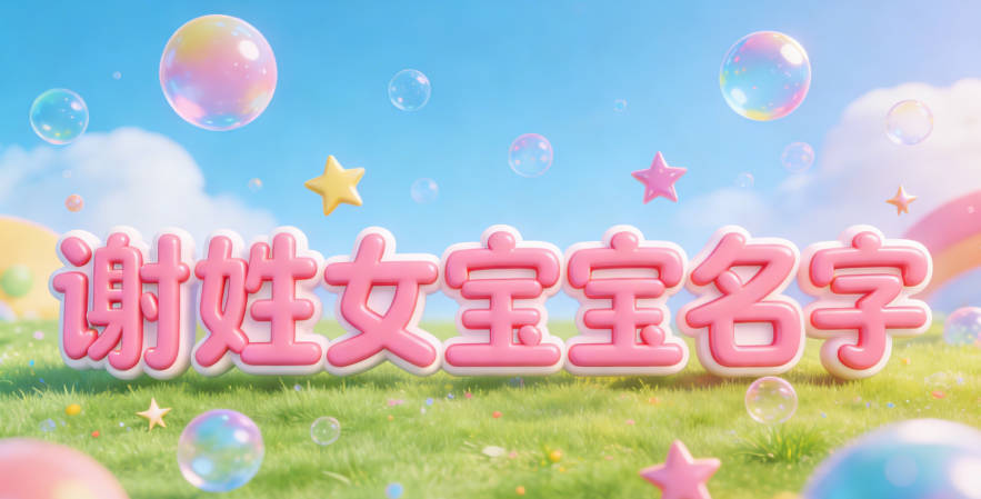 好听的谢姓女宝宝名字大全