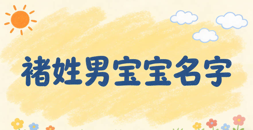 有寓意的褚姓男宝宝名字大全