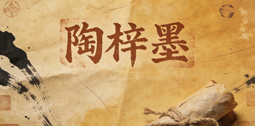 陶梓墨，梓代表生机，墨呼应釉色，既藏文化又顺口