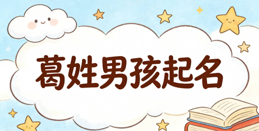 葛姓男孩起名大全