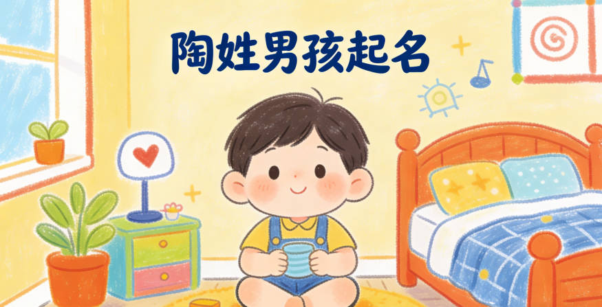 陶姓简单顺口的男孩名字