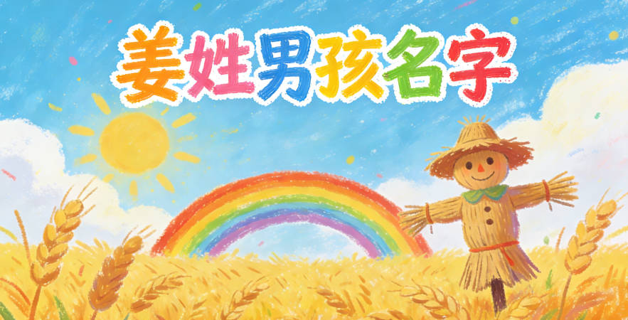 大气的姜姓男孩名字