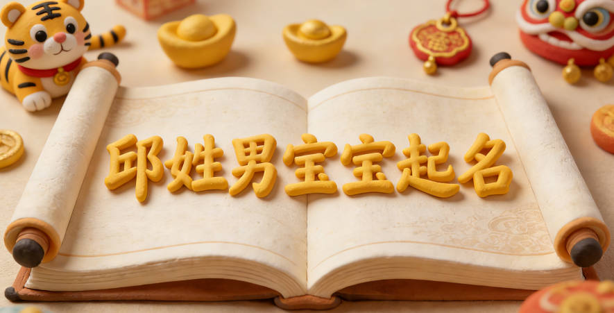 邱姓男宝宝起名寓意好的名字推荐