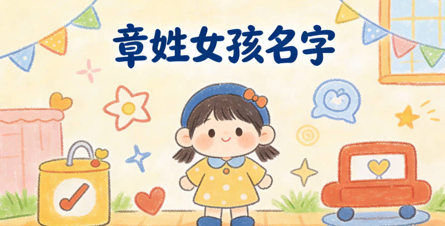 好听的章姓女孩名字