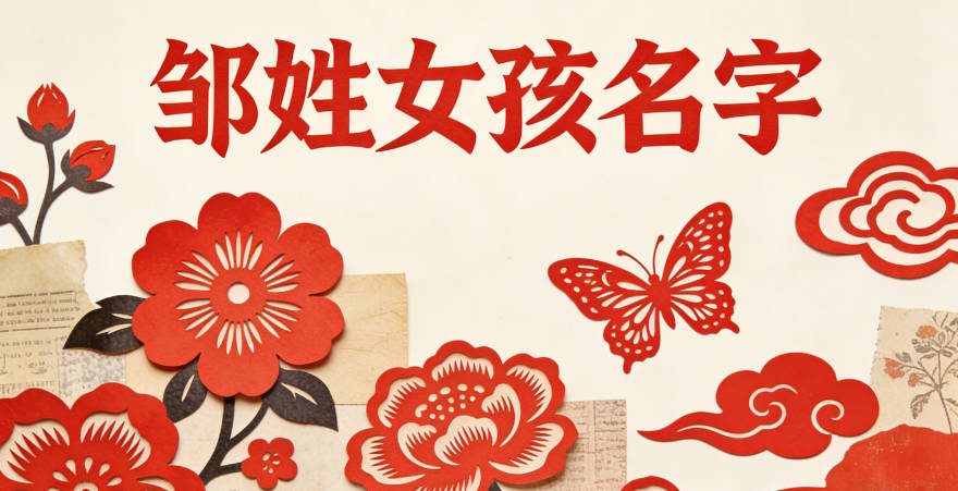 好听的邹姓女孩名字