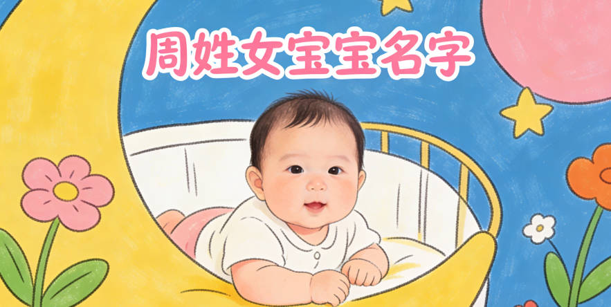 好听又好记的周姓女宝宝名字