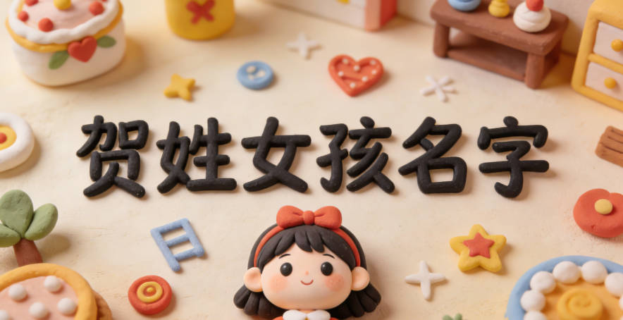 贺姓女孩名字大全