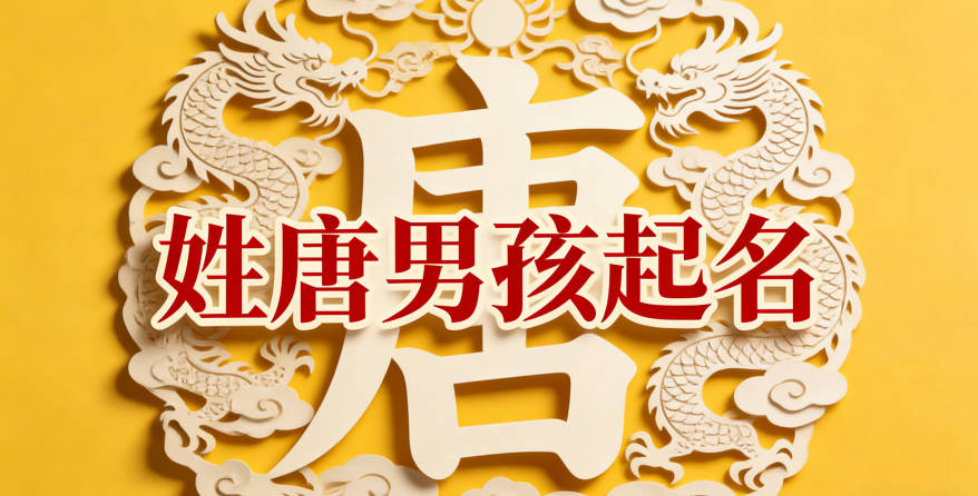 姓唐的男孩名字大全