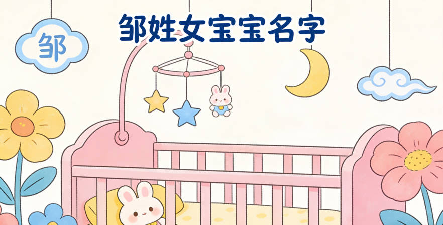 有诗意的邹姓女宝宝名字