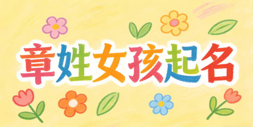 章姓女宝宝取名宝典