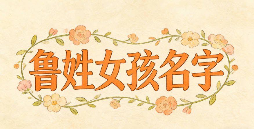 好听的鲁姓女孩名字