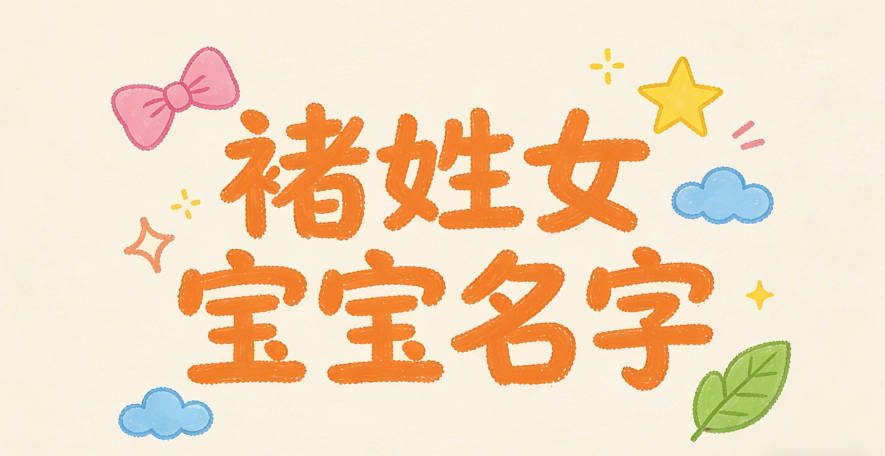 好听的褚姓女宝宝名字大全