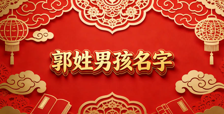 阳光大气的郭姓男孩名字