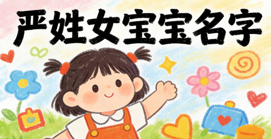 有寓意的严姓女宝宝名字大全