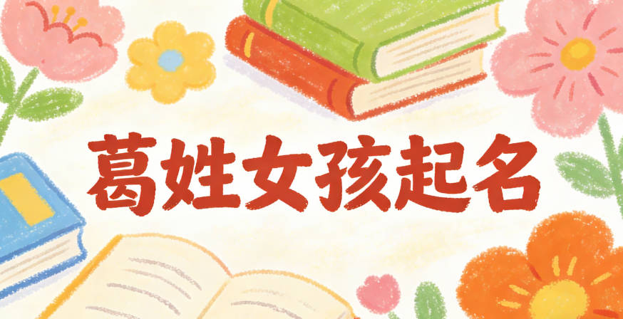 葛姓女孩起名大全