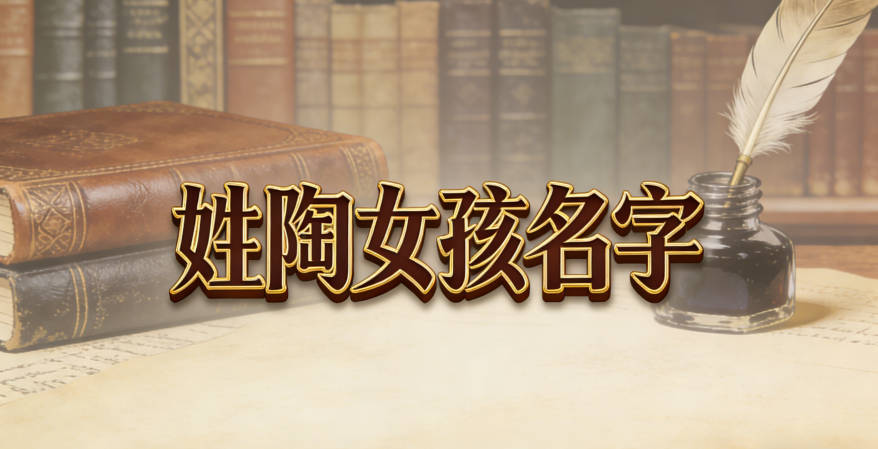 姓陶女孩名字大全