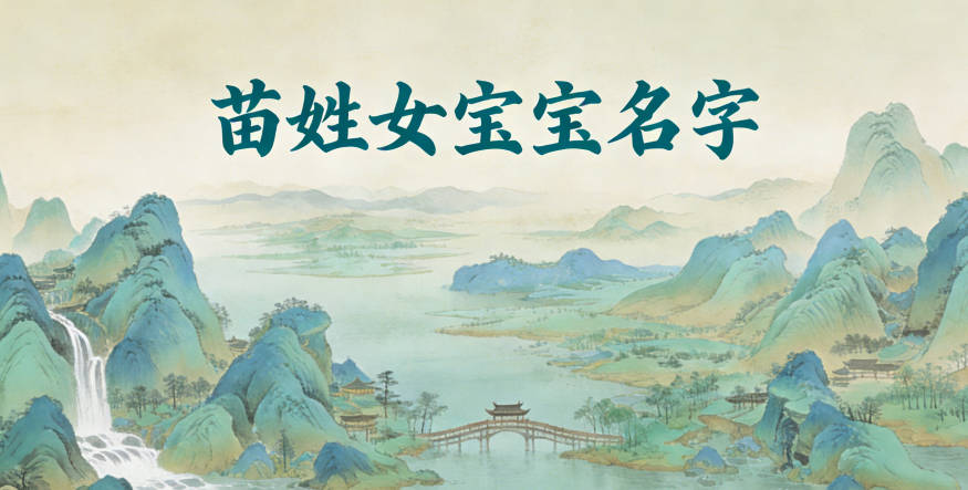 好听又好记的苗姓女宝宝名字