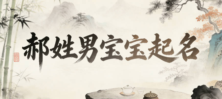 郝姓简单顺口的男孩名字