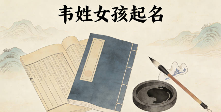 韦姓女孩简单又好听的名字