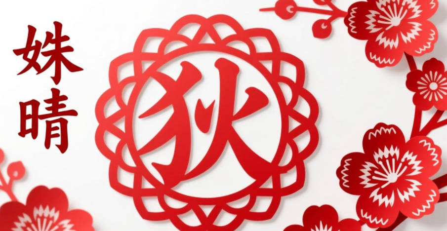 狄姝晴，姝表示美丽美好，晴表示晴朗明亮