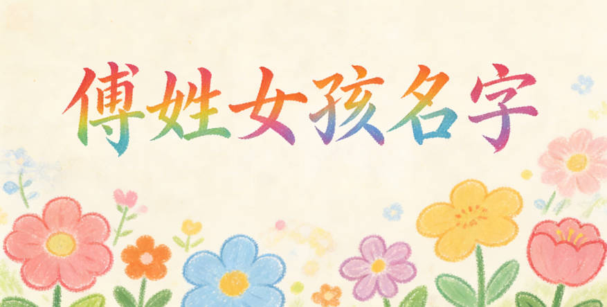 好听的傅姓女孩名字